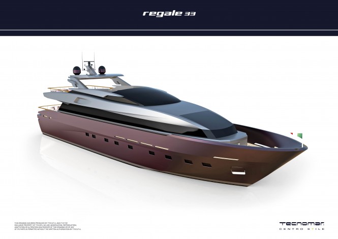 Sales contract for REGALE 33 Motor yacht by Tecnomar