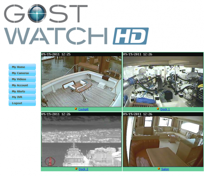 See onboard yachts Via Smartphone or PC With The New GOST™ Watch HD System