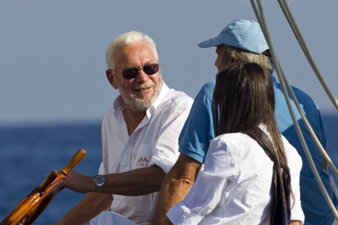Sir Robin Knox-Johnson at the Monaco Classic Week 2011 - Photo Carlo Brolenghi