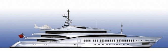 The Devonport ONE TEN Superyacht Design concept  
