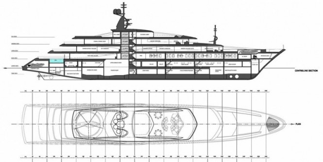 The Devonport ONE TEN Superyacht Design concept  