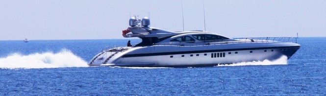 The Mangusta 130 - The Dream Tim II Yacht sister ship called Awesome - Image by LiveYachting