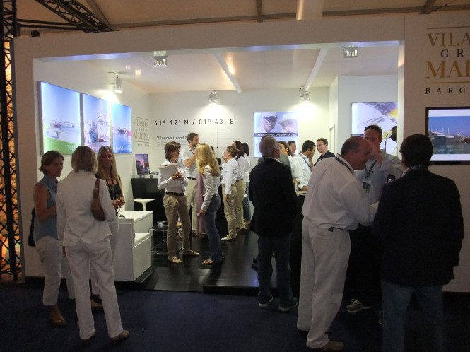 Vilanova Grand Marina Barcelona-Stand at Monaco Yacht Show 2010