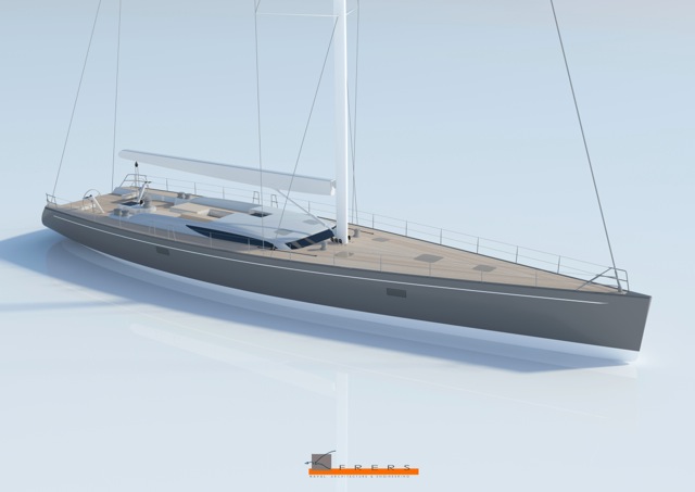 32.6m Baltic superyacht designed by German Frers with interior by Adam Lay Studio