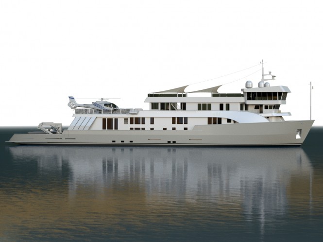 52m Expedition Yacht SuRi to undergo refit and extension to 63m