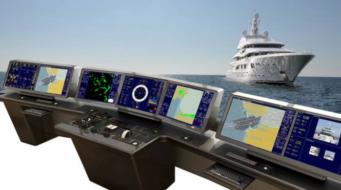 Amels 199 Superyachts to feature Synapsis Bridge Controls - Credit Raytheon Anschütz