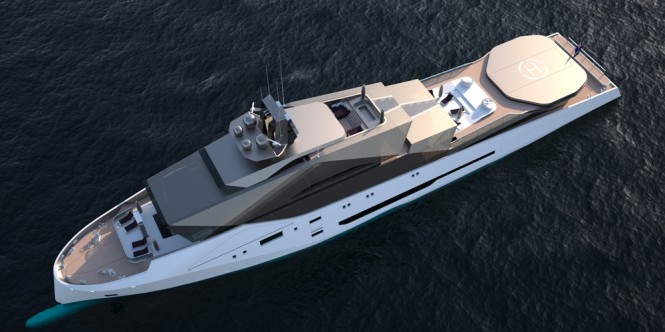 Arman 90m Explorer yacht concept