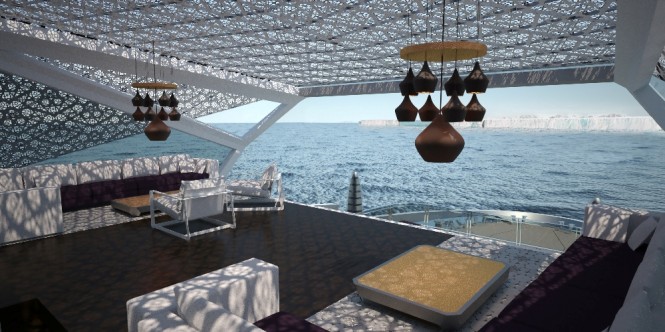 Arman 90m superyacht inside design