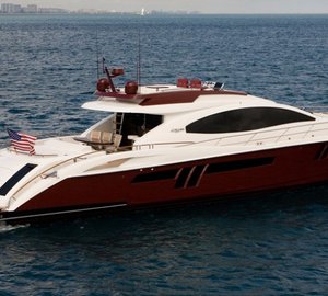 Charter yacht AWOL delivered – a LSX 78 series motor yacht by Lazzara