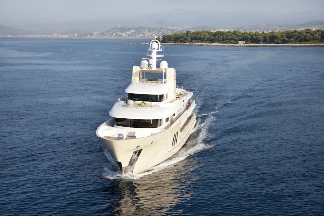 Cizgi Yachts 2011 launched charter yacht E&E - aerial shot