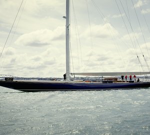 Classic sailing yacht Endeavour launched after 18 month refit