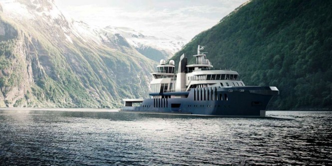 Claydon Reeves 70m Superyacht Cosmos Conversion Project  