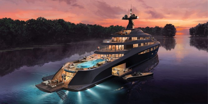 Claydon Reeves Superyacht Radiance Design  