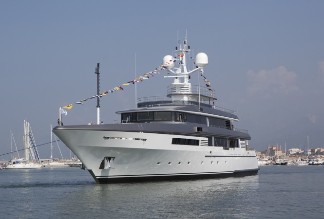 Codecasa 51 - Aldabra superyacht - launched in September 2011 in Italy