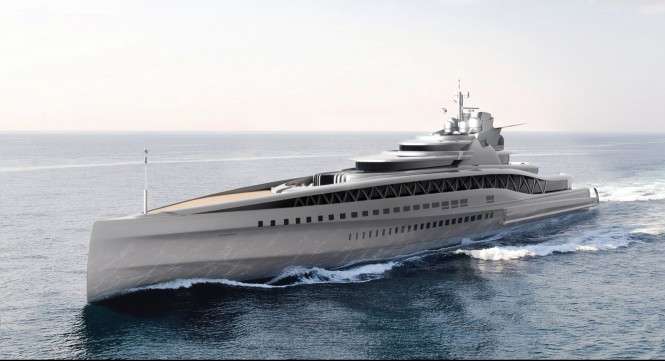 Fincantieri 145m Fortissimo motor yacht by Ken Freivokh Design  