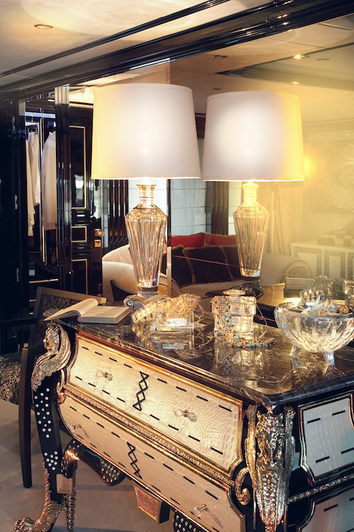 Interior of Alexander Again superyacht by Mondo Marine - Photo Alessio Baleri Interior of Alexander Again superyacht by Mondo Marine - Photo Alessio Baleri