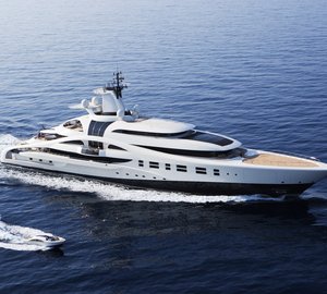 96m Blohm&Voss motor yacht Palladium by Michael Leach Design wins ISS Award