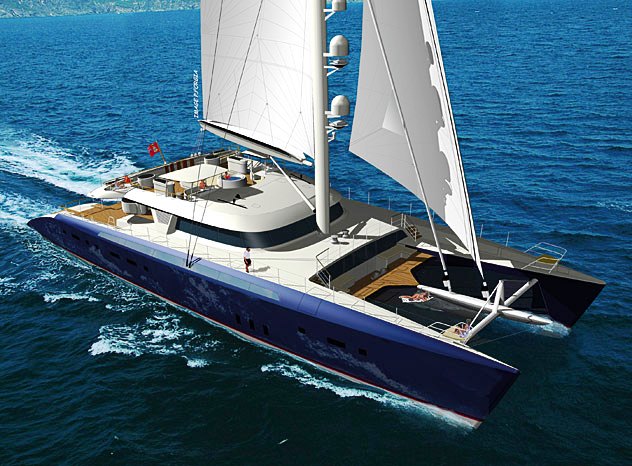 Luxury charter yacht Hemisphere