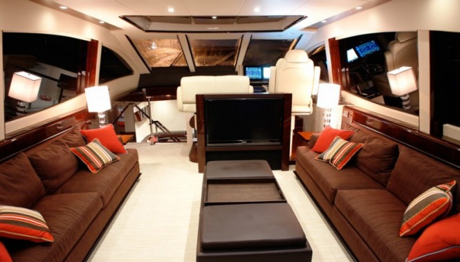 Motor yacht AWOL – a LSX 78 series motor yacht by Lazzara - Photo Credit Lazzara