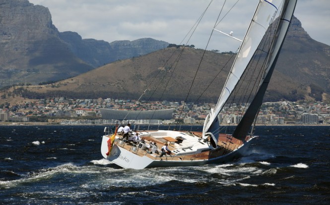 SW 94 Sailing yacht Kiboko by Southern Wind awarded best sailing yacht over 24m at Nautical Design Awards 2011 