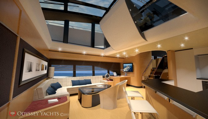 Odyssey Yachts - Apollo 100 motor yacht's interior
