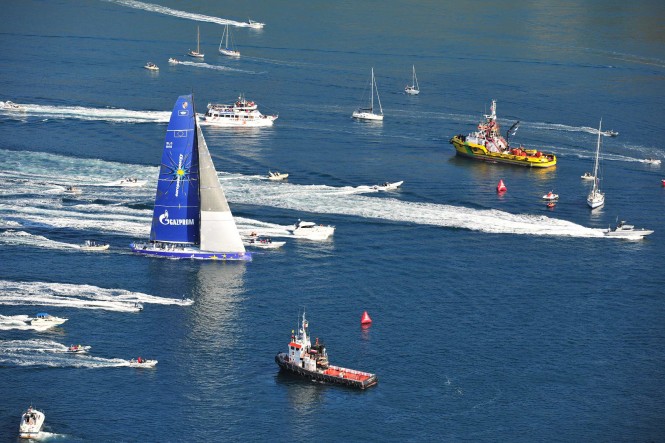 Sailing yacht Esimit Europa 2 wins 43rd Barcolana Regatta - the Largest Regatta in the World