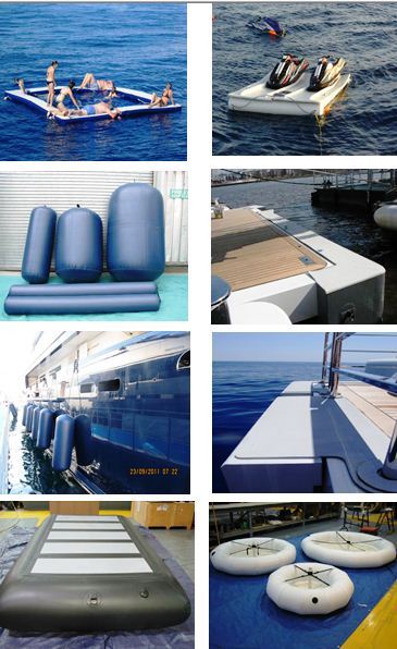 Some examples of Henshaw products for Superyachts