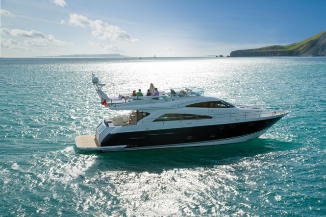 Squadron 65 motor yacht by Fairline