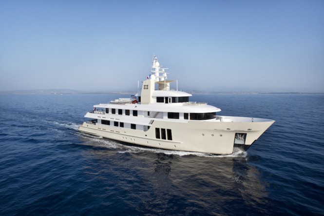 Stunning charter expedition yacht E&E (ex Jasmin II) by Cizgi Yachts and deisigned by Vripack