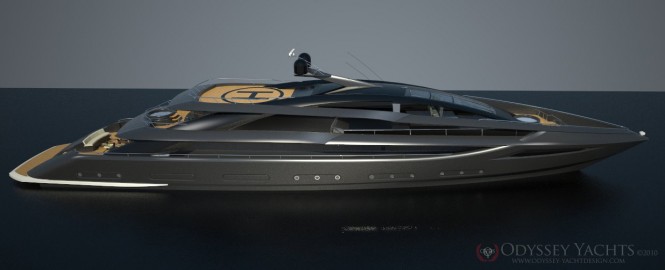 Superyacht Veloce - a 52m motor yacht by Odyssey Yacht Design - Profile