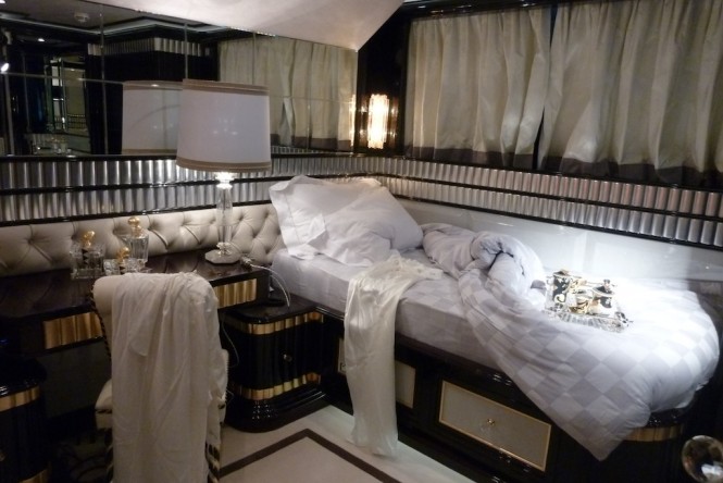 Twin cabin - Alexander Again Yacht by Mondo Marine - Photo Alessio Baleri Twin cabin - Alexander Again Yacht by Mondo Marine - Photo Alessio Baleri