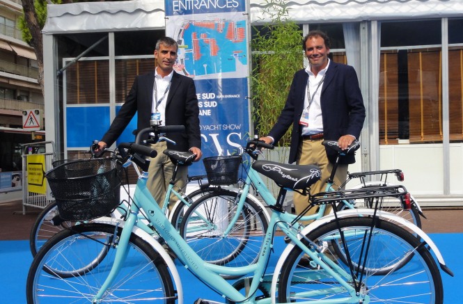 VSY-Viareggio Superyachts bicycles were an excellent way of transporting members of the VSY team around Monaco during the 2011 MYS