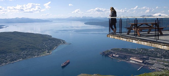 View of Narvik, Norway. Photo Credit Nicola Mulryan Desitnation Narvik