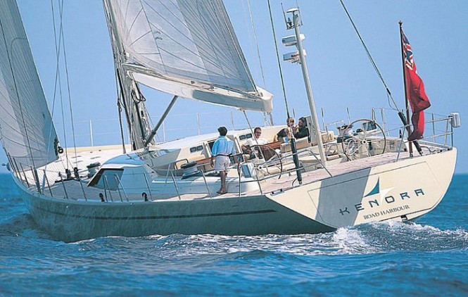 107ft sailing yacht KENORA by Wally Yachts