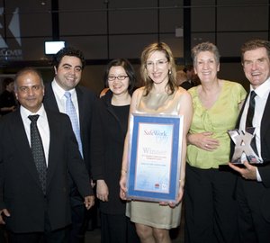 NSW Boating Industry Association at 2011 WorkCover NSW SafeWork Awards  
