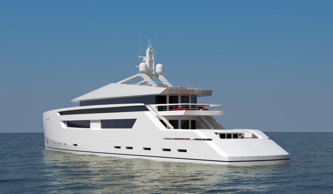 49m luxury yacht by Nick Mezas Yacht Design