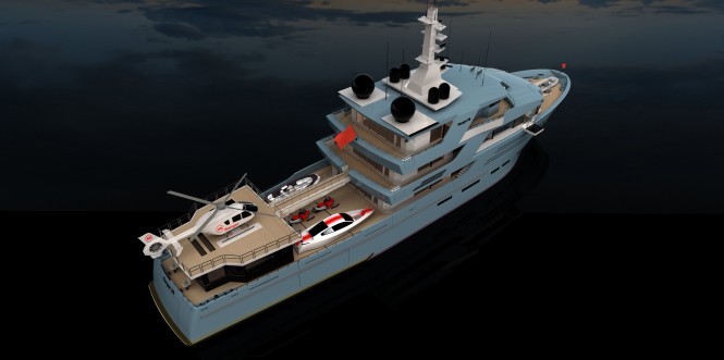 58m Explorer Yacht Ranger by ISA and Egg and Dart Design 58m Explorer Yacht Ranger by ISA and Egg and Dart Design