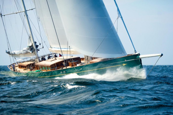 67m sailing yacht Hetairos (ex Project Panamax)