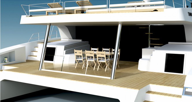 Luxury cruiser yacht Sunreef 75 Ultimate