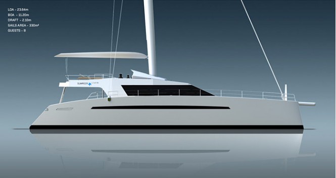 Sailing catamaran yacht Sunreef 75 Ultimate