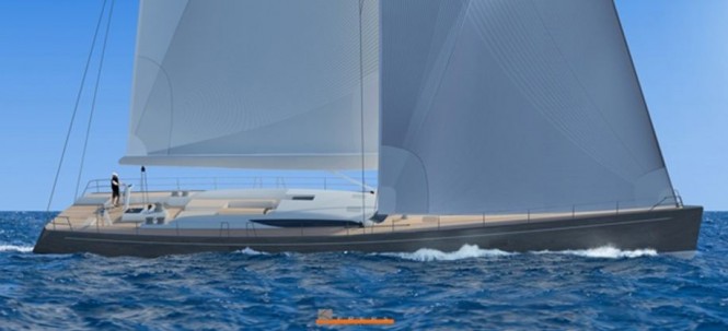 Baltic 107 Custom Sailing yacht in build at Baltic Yachts 