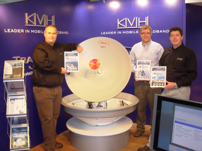 C A Classe team with KVH awards