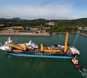 Dockwise Yacht Transport completes most complex superyacht Lift-on/Lift-off to Date