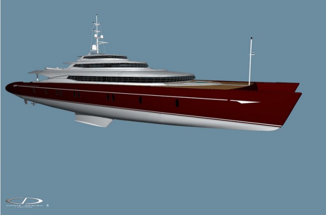 Event Cat Superyacht - sideview