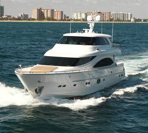 Six Horizon motor yachts at Gold Coast Marine Expo