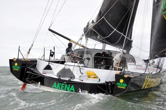 IMOCA Open 60 sailing yacht Akena Veradas