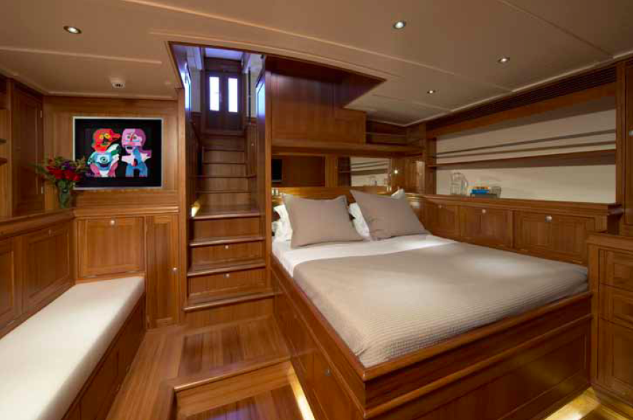 lionheart yacht interior