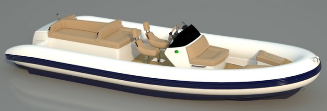 Jet Tender 19 MY 2012 yacht tender - sideview