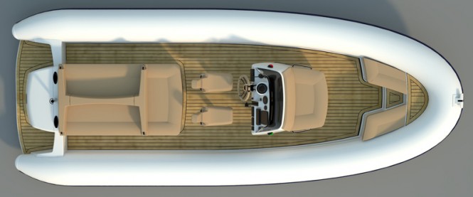 Jet Tender 19 MY 2012 yacht tender - upview