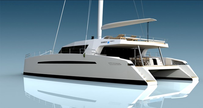 Luxury catamaran yacht Sunreef 75 Ultimate